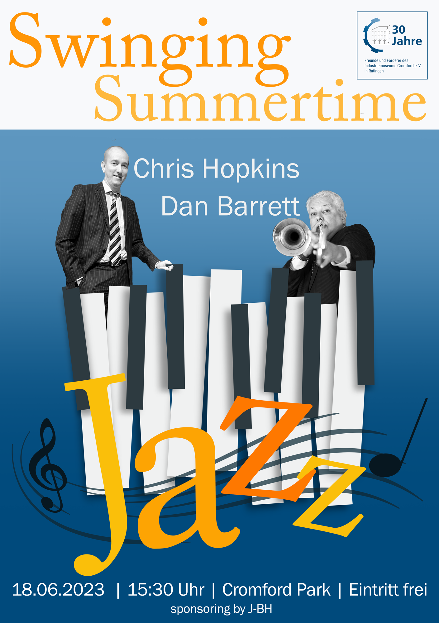 Plakat des Jazz-Konzerts